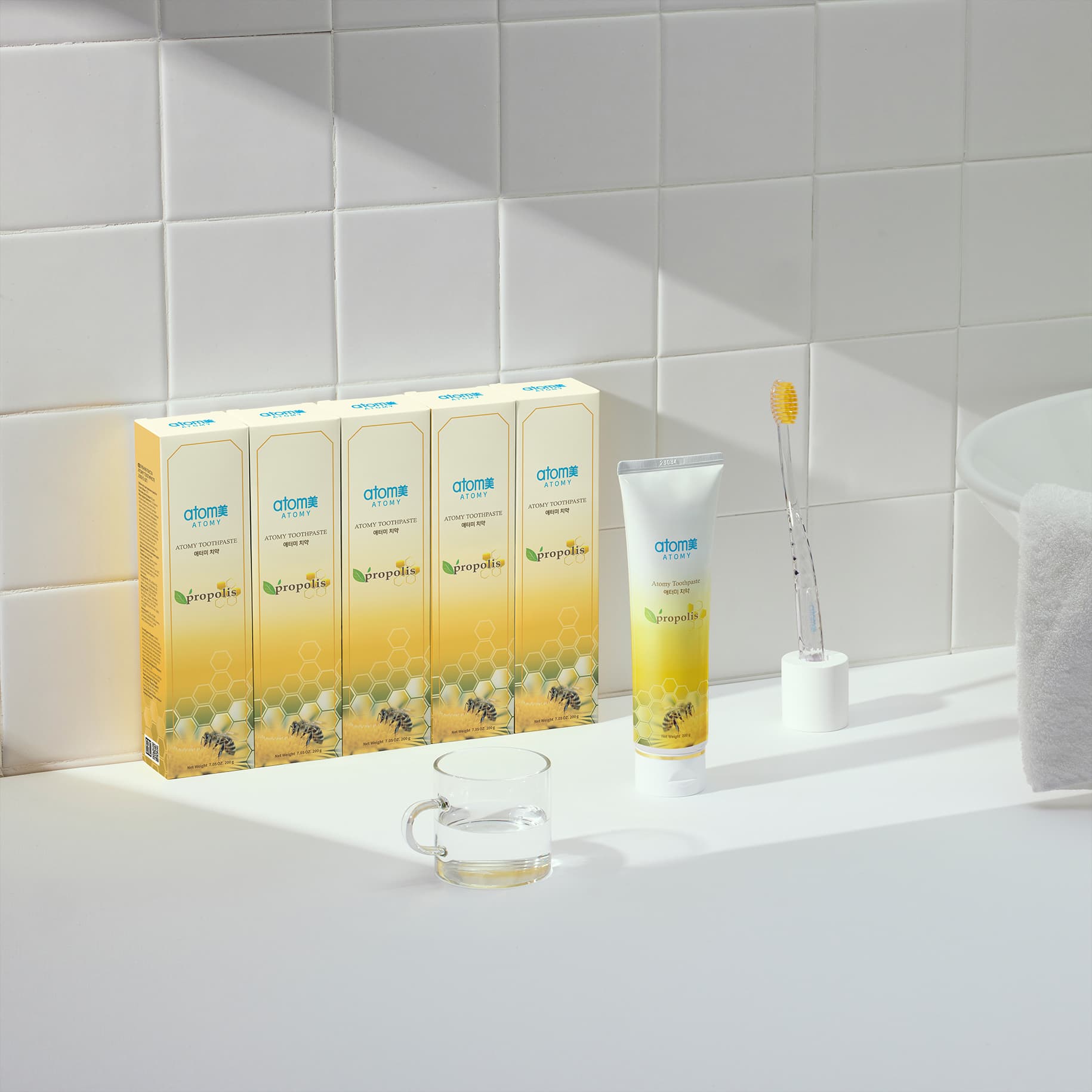 Зубная Паста Набор 5 шт Атоми