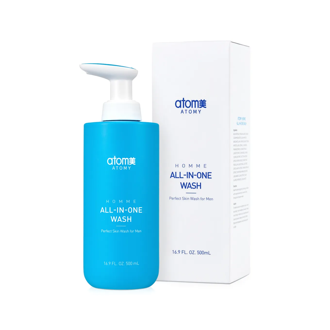 Шампунь и гель для душа для мужчин Атоми