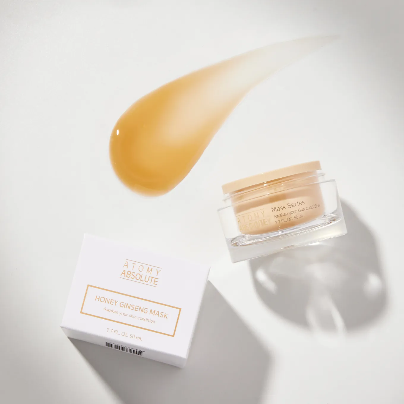 Абсолют маска "Мед и Женьшень" Атоми