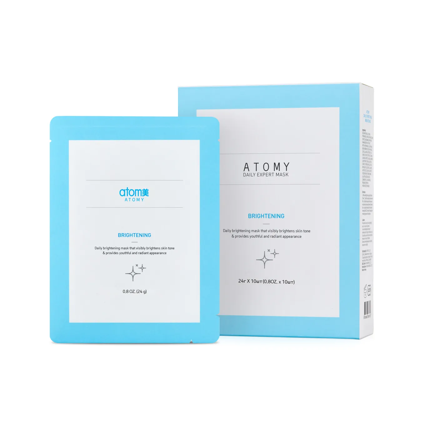 Дейли Маска Улучшающая цвет лица Атоми